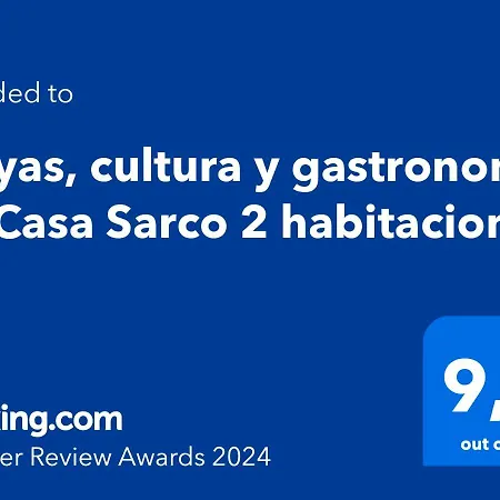 Playas, Cultura Y Gastronomia En Casa Sarco 2 Habitaciones San Fernando Exterior photo