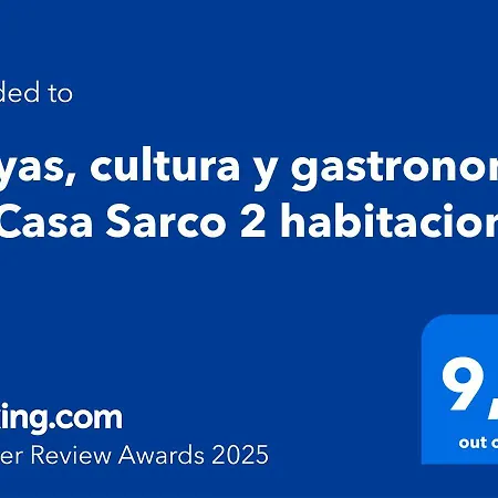 Playas, Cultura Y Gastronomia En Casa Sarco 2 Habitaciones San Fernando Exterior photo